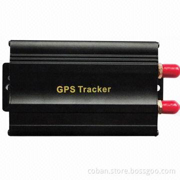 GSM/GPRS/GPS Tracker/Car Vehicle Tracking with Central Locking System, New TK103+, Dual-SIM Card